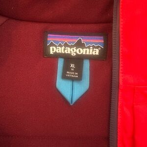 Patagonia Burgundy and Red Outdoor Jacket
